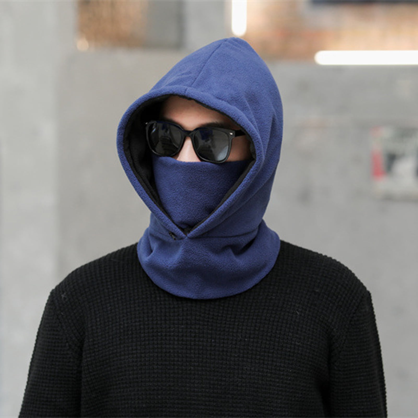 Bobasndm New Winter Skullies Beanies Hat Men Warm Cycling Ski Windproof Cap Women Scarf Caps Balaclava Mask Gorras Bonnet Knitted Hats