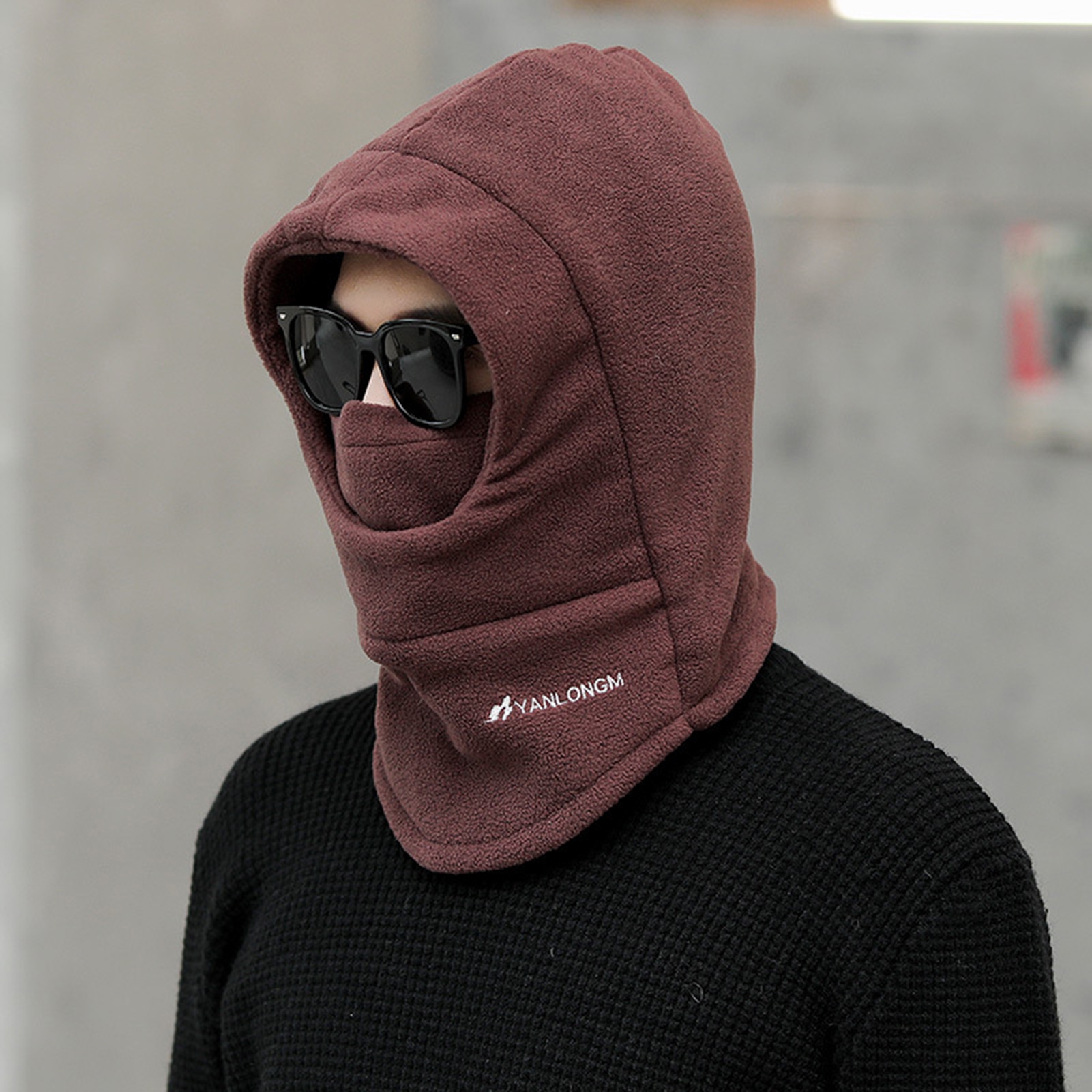 Bobasndm New Winter Skullies Beanies Hat Men Warm Cycling Ski Windproof Cap Women Scarf Caps Balaclava Mask Gorras Bonnet Knitted Hats
