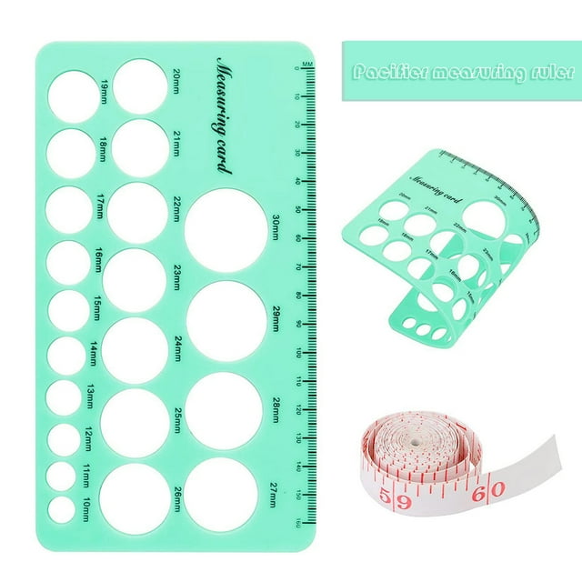 Bobasndm Nipple Ruler, Nipple Rulers for Flange Sizing Measurement Tool