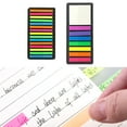 thumbnail image 1 of Bobasndm Page Markers Sticky Index Tabs 300 Pcs, Arrow Flag Tabs Colored Sticky Notes for Page Marker Bookmarks, 10 Colors, Stick Securely, Remove Cleanly, 1 of 8