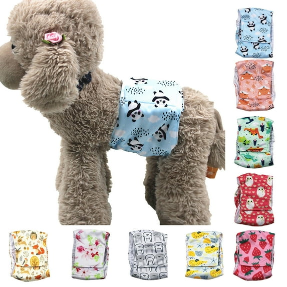 Bobasndm Pet Soft Belly Bands for Dogs -Reusable Washable Male Dog Diapers for Puppy Doggy