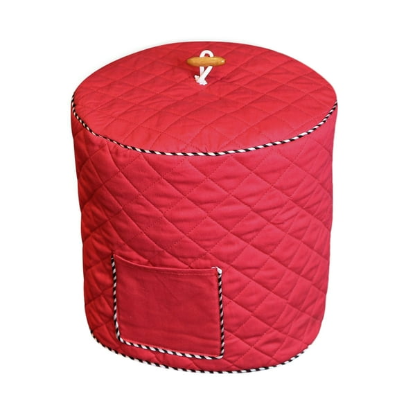 Bobasndm Rice Cooker Cover Easy Cleaning Red Dustproof Rice Cooker Cover Considerate Design Great for Electric Pressure Cooker