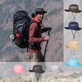 thumbnail image 1 of Bobasndm Sun Hat for Men/Women, Waterproof Wide Brim Bucket Hat with UV Protection,Hat for Fishing, Hiking, Garden, Beach, 1 of 7