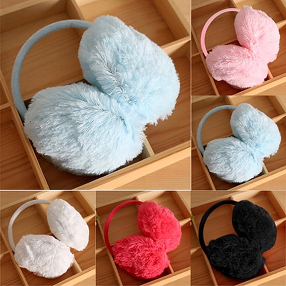 Bobasndm Women Winter Earmuffs Girl Ski Adjustable Ear Covers for Cute Ear Warmer Outdoor Earmuff