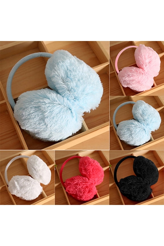 Women Winter Earmuffs Girl Ski Adjustable Ear Covers for Cute Ear Warmer Outdoor Earmuff