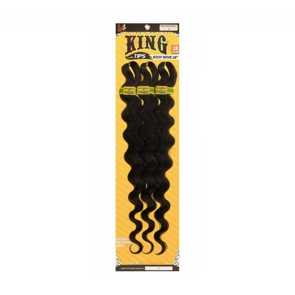 Bobbi Boss Body Wave King Tips 28" 3X Braid Hair