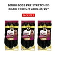 thumbnail image 1 of Bobbi Boss Jumbo Braid Pre-Stretched French Curl 3x 20" ( 30 Auburn ) 3 Pack, 1 of 5