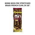 thumbnail image 1 of Bobbi Boss Jumbo Braid Pre-Stretched French Curl 3x 28" ( T1B/27 Off Black / Honey ), 1 of 5