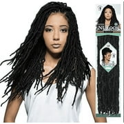 Bobbi Boss Nu Locs 18 Crochet Braiding Color#4 4-PACKS
