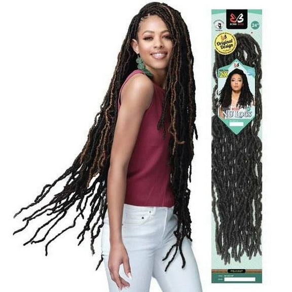 Bobbi Boss Nu Locs 24" Crochet Braiding (Color #M1B/27)