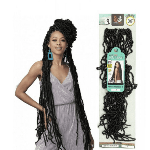 Bobbi Boss Nu Locs 2X's Pack Crochet Hair - Extra Long 36"