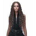 thumbnail image 1 of Bobbi Boss Nu Locs French Tips - MLF620 - MediFresh Advanced Protection Lace Front Wig (#T1B/30), 1 of 2