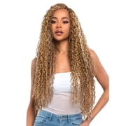 Bobbi Boss Xtra Boho Pre-Looped Crochet Braids - BOHO FINE TWIST+WAVE 14 3X