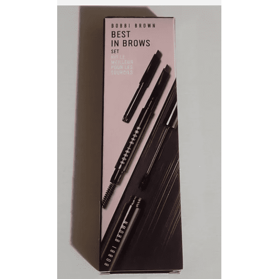 Bobbi Brown Best in Brows Set -Longwear Brow Pencil and Refill (Espresso) + Natural Brow Shaper (Clear)