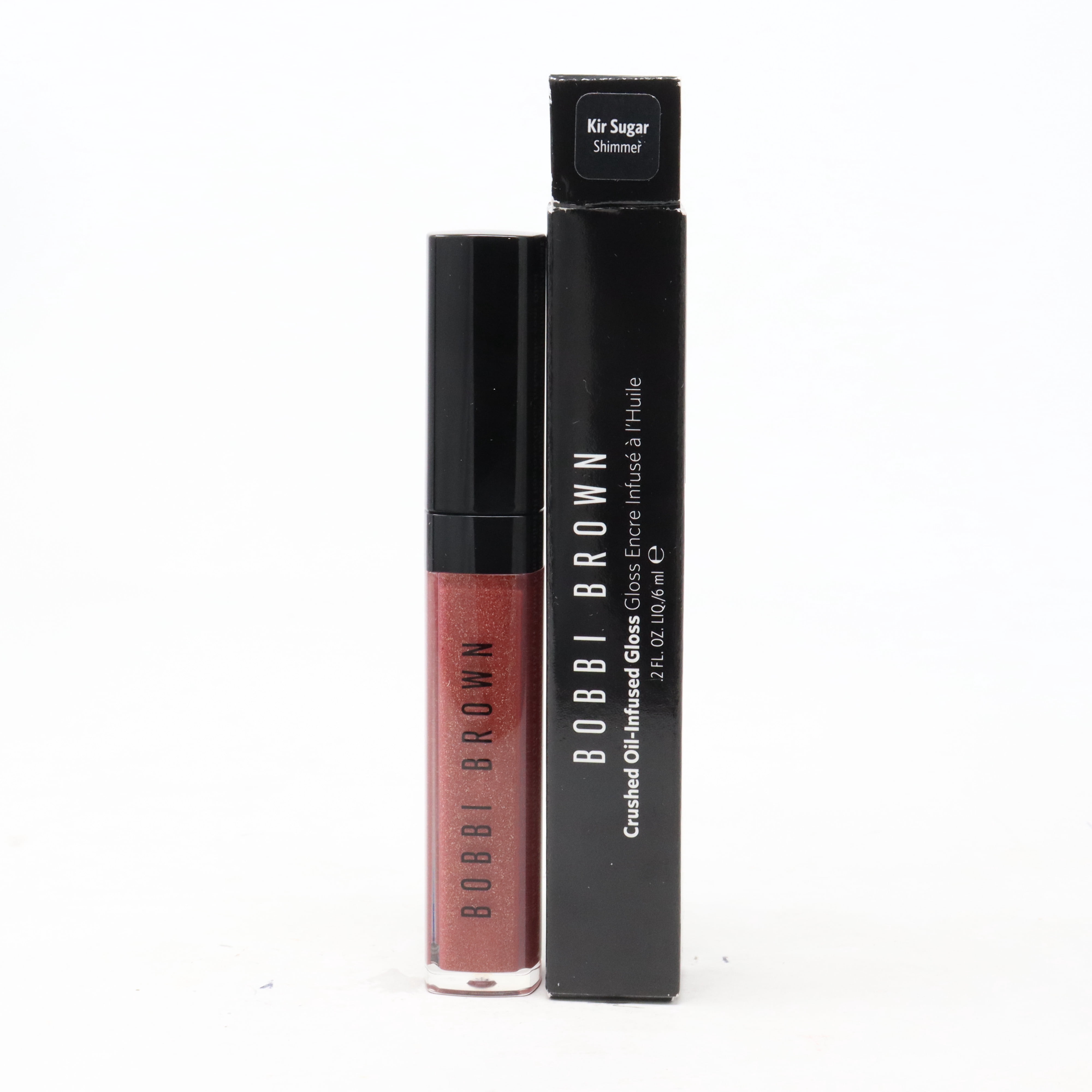 Bobbi Brown Crushed Oil-Infused Gloss Kir Sugar 0.2oz/6.0ml New With Box