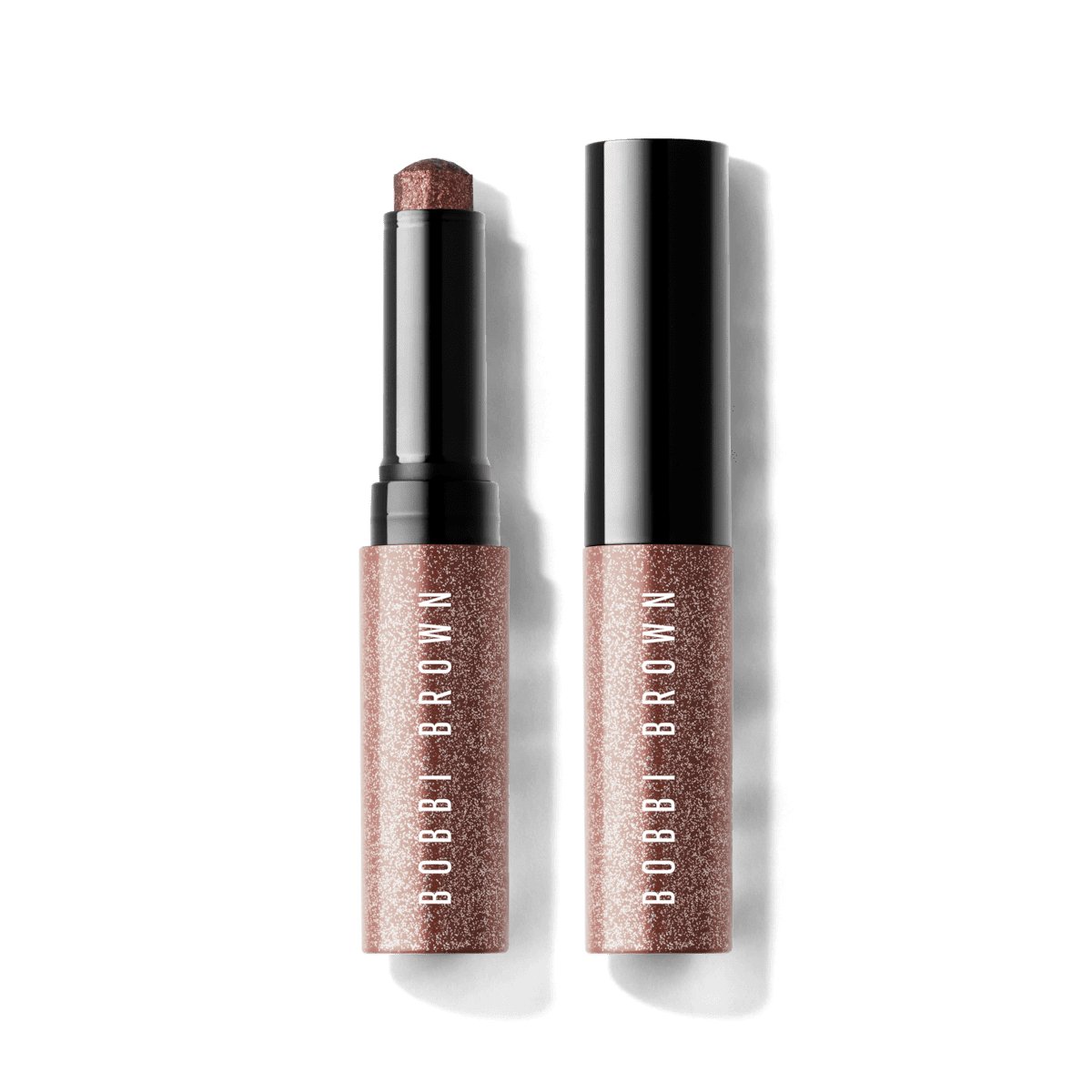 Bobbi Brown Crystal Eyes Shimmer Eyeshadow Stick, 0.07oz Full Size - Brilliant Bronze (A sparkling deep brown with red pearl)