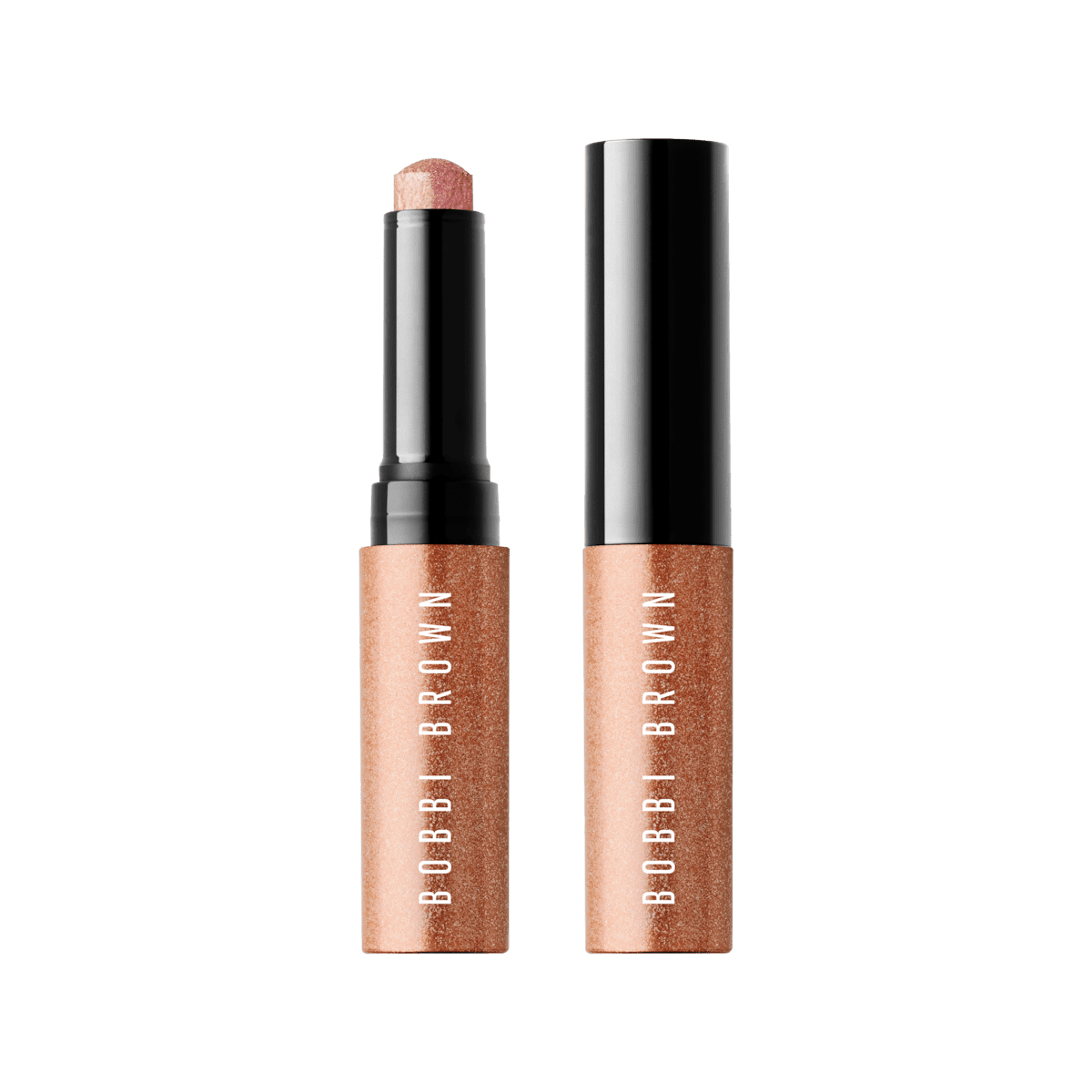 Bobbi Brown Crystal Eyes Shimmer Eyeshadow Stick, 0.07oz Full Size - Brilliant Pink (A sparkling pink with multi-colored pearl)