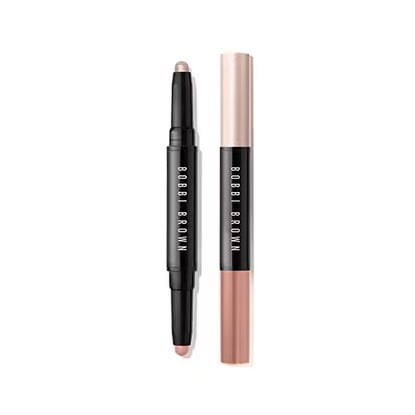 Bobbi Brown Dual Ended Long-Wear Cream Shadow Stick, Platinum Pink & Antique Rose nib