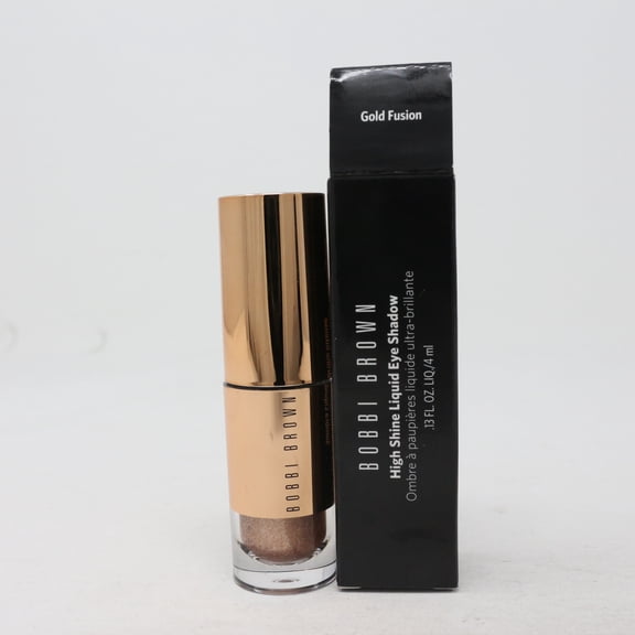Bobbi Brown High Shine Liquid Eye Shadow Gold Fusion 0.13oz/4ml New With Box