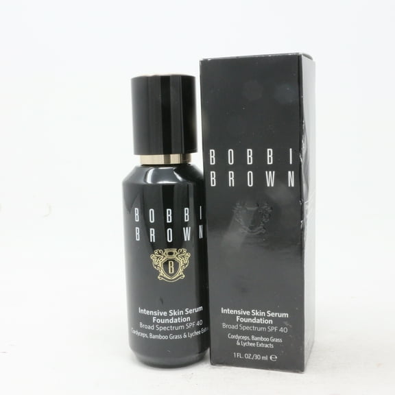 Bobbi Brown Intensive Skin Serum Foundation Spf 40 Walnut 1oz/30ml New With Box