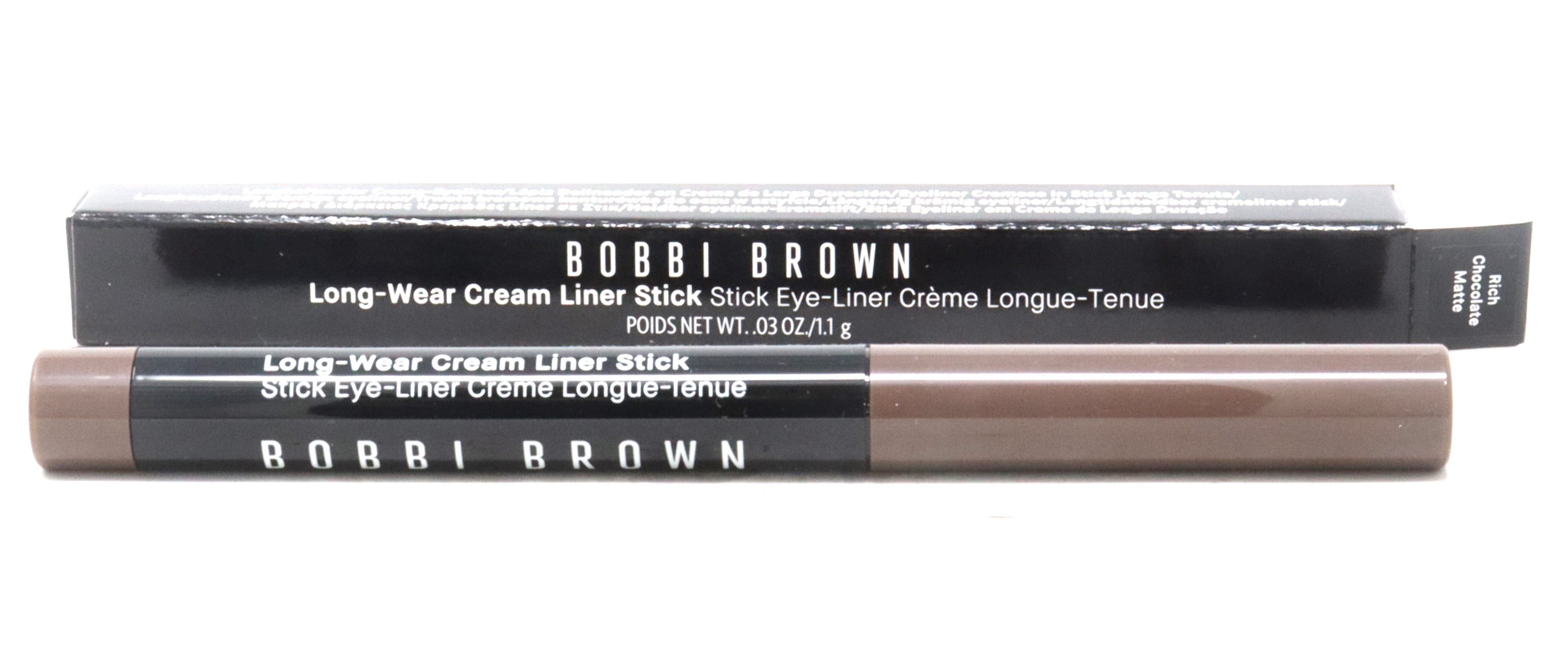 Bobbi Brown Long-Wear Cream Liner Stick 0.03oz Rich Chocolate Matte New With Box