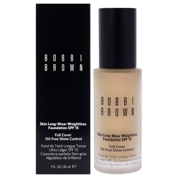 Bobbi Brown Skin Long-Wear Weightless Foundation SPF 15 - N-052 Natural , 1 oz Foundation