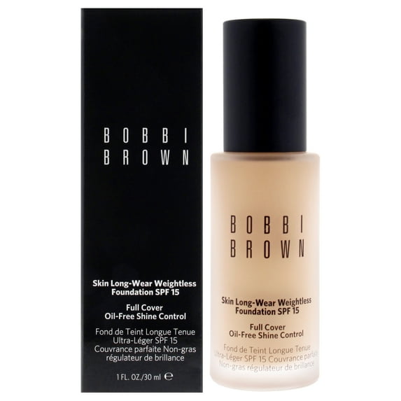Bobbi Brown Skin Long-Wear Weightless Foundation SPF 15 - W-048 Golden Beige , 1 oz Foundation