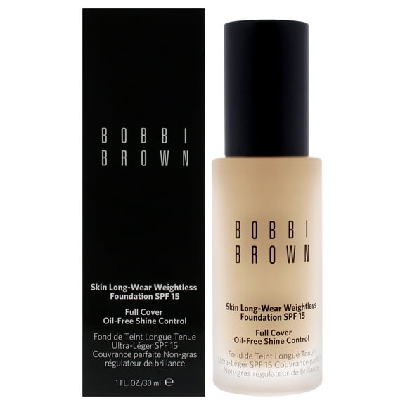 Bobbi Brown Skin Long Wear Weightless Foundation SPF 15 -Warm Sand- 1 oz