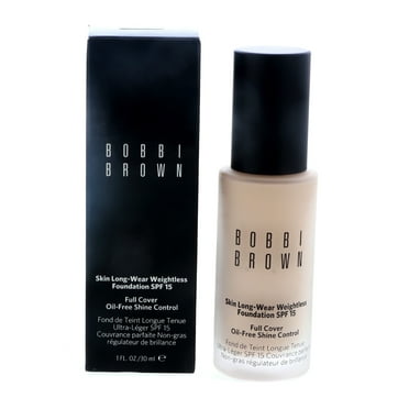 Bobbi Brown Skin Long-Wear Weightless Foundation SPF15, Porcelain, 1 oz