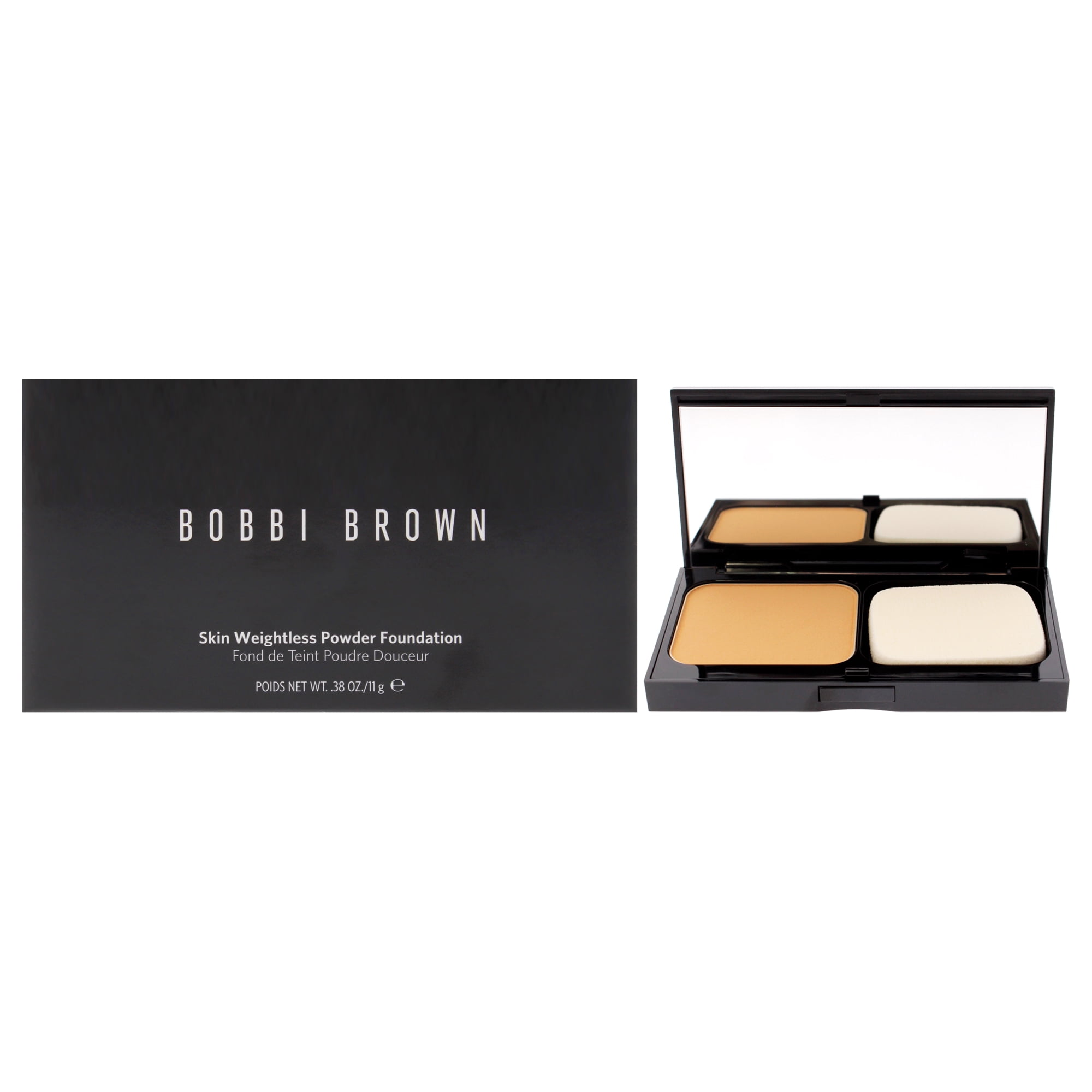 Bobbi Brown Skin Weightless Powder Foundation - W-056 Warm Natural , 0.38 oz Foundation