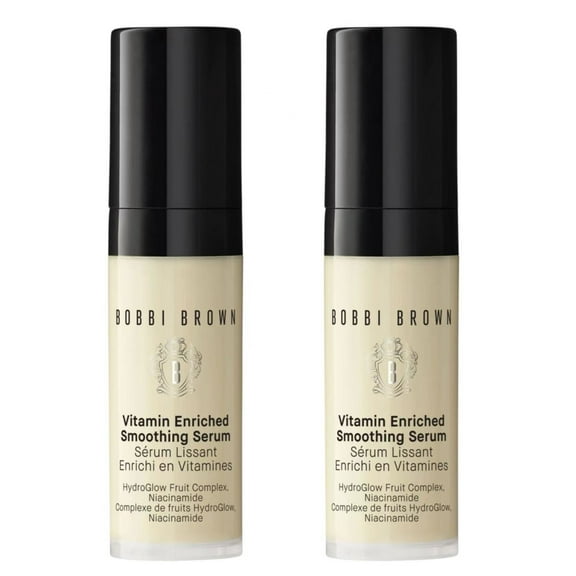 Bobbi Brown Vitamin Enriched Smoothing Serum Mini Travel 4ml 0.14oz Lot of 2