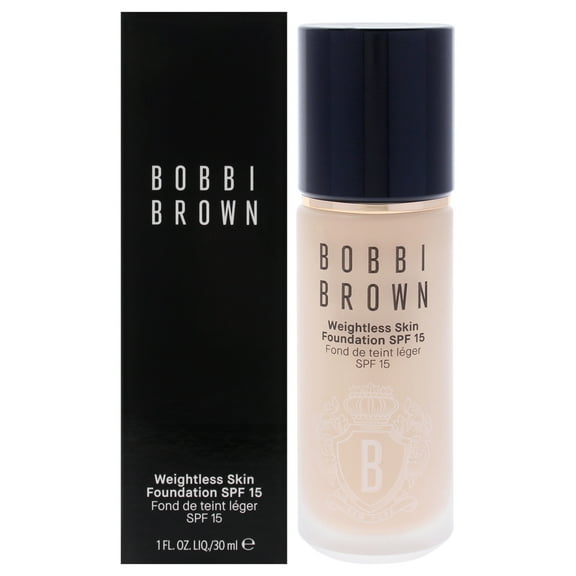 Weightless Skin Foundation SPF 15 - N-000 Neutral Alabaster by Bobbi Brown for Women - 1 oz Foundation