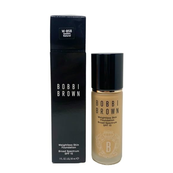 Bobbi Brown Weightless Skin Foundation SPF 15 - W058 Golden Natural (1 fl oz)