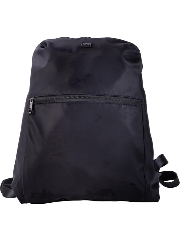 The Bobbi Pack from Merzon Travel, Foldable Travel Backpack with 15L Capacity, Packable Daypack, Carry On Personal Item with Trolley Sleeve, Made from Sturdy Water Resistant Nylon, TLP-912-BLK, Black