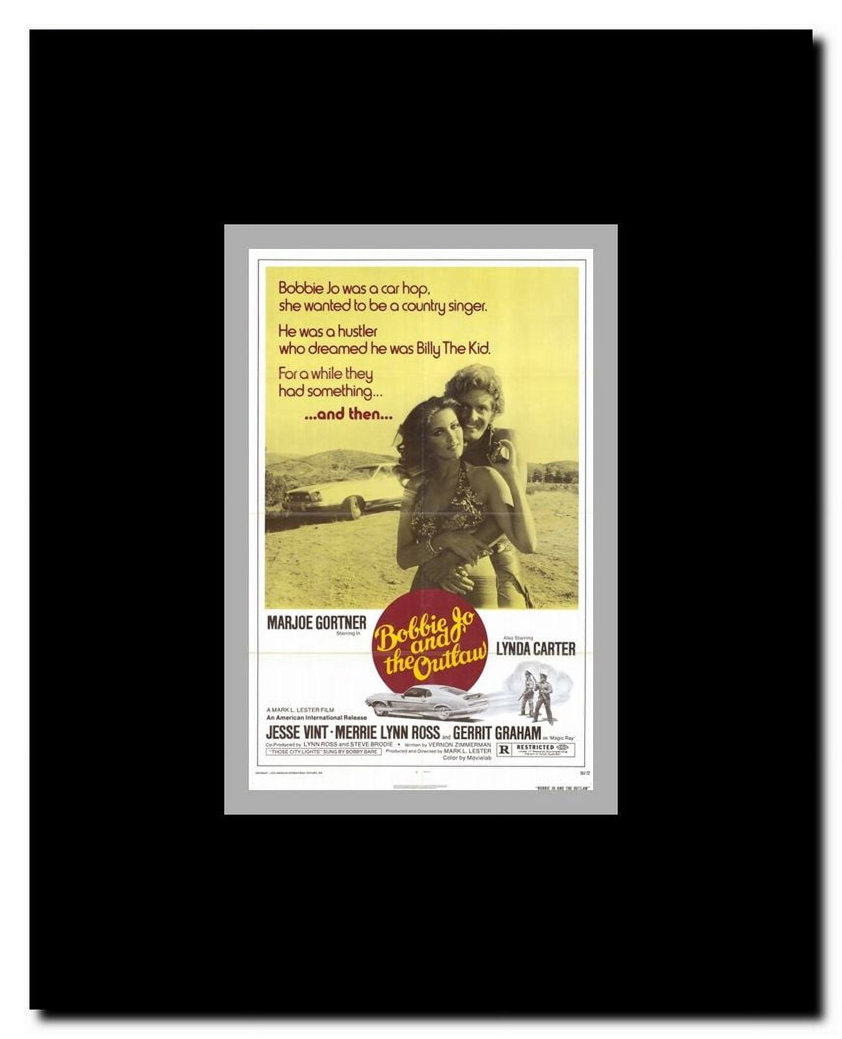 Bobbie Jo and the Outlaw Framed Movie Poster