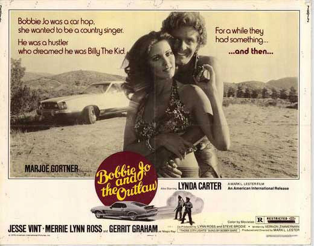 Bobbie Jo And The Outlaw Movie Cast Bobbie Jo and the Outlaw - movie POSTER (Half Sheet Style A) (22" x 28
