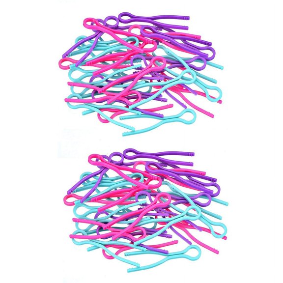 Bobbin - Tread Clips - Keep Your Bobbin Threads Matched Up with Your Thread Spools Bobbins and Saver (100 PCS)