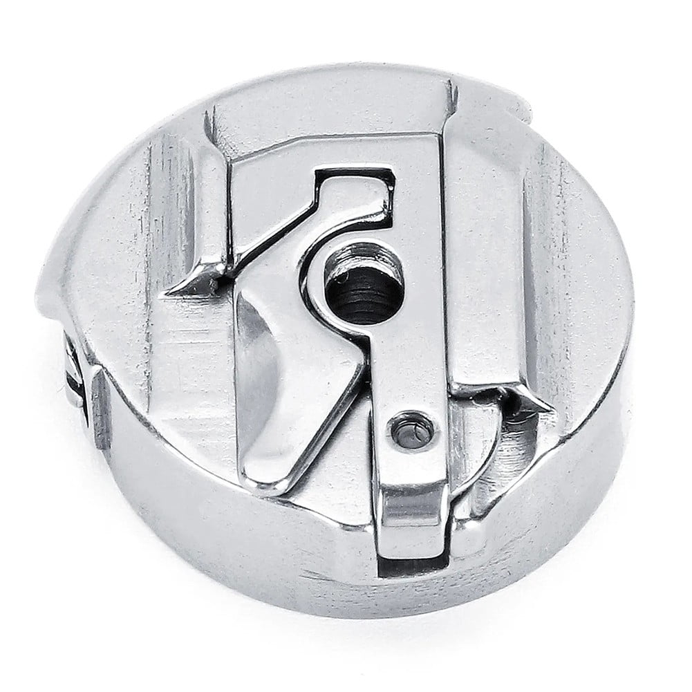 HONEYSEW Bobbin Case & 5 Bobbins Set - Part #45751 & #45785 For Singer 221, 222, 301, 301A Featherweight Sewing Machines