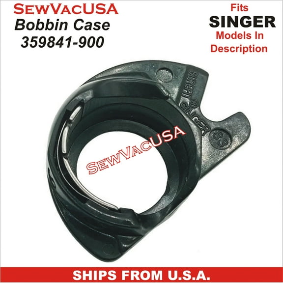 Bobbin Case Singer Part Number 359840-900 Fits Singer Sewing Machines Models In Description