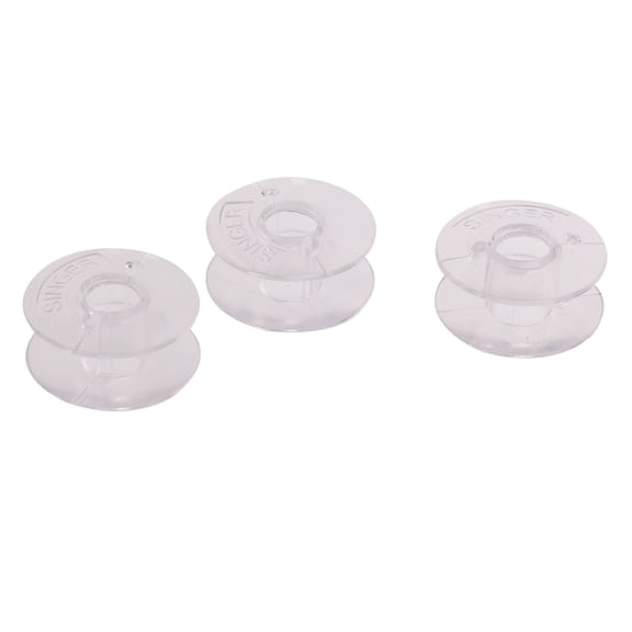 CHICHUMID Plastic Bobbin Case Organizer for Singer and Various Sewing Machines with 3 Bobbins Included