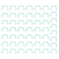 thumbnail image 1 of Bobbin Clips for Sewing, 50-Pack Bobbin Holder, Prevents Thread Unwinding, Reusable Bobbin Thread Clamps for Sewing Machine, Embroidery, Quilting, Green, 1 of 4