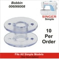 thumbnail image 1 of Bobbin Fits Singer Simple Models Including 2932, 3116 & More See Description For Models (10 Per Order), 1 of 1