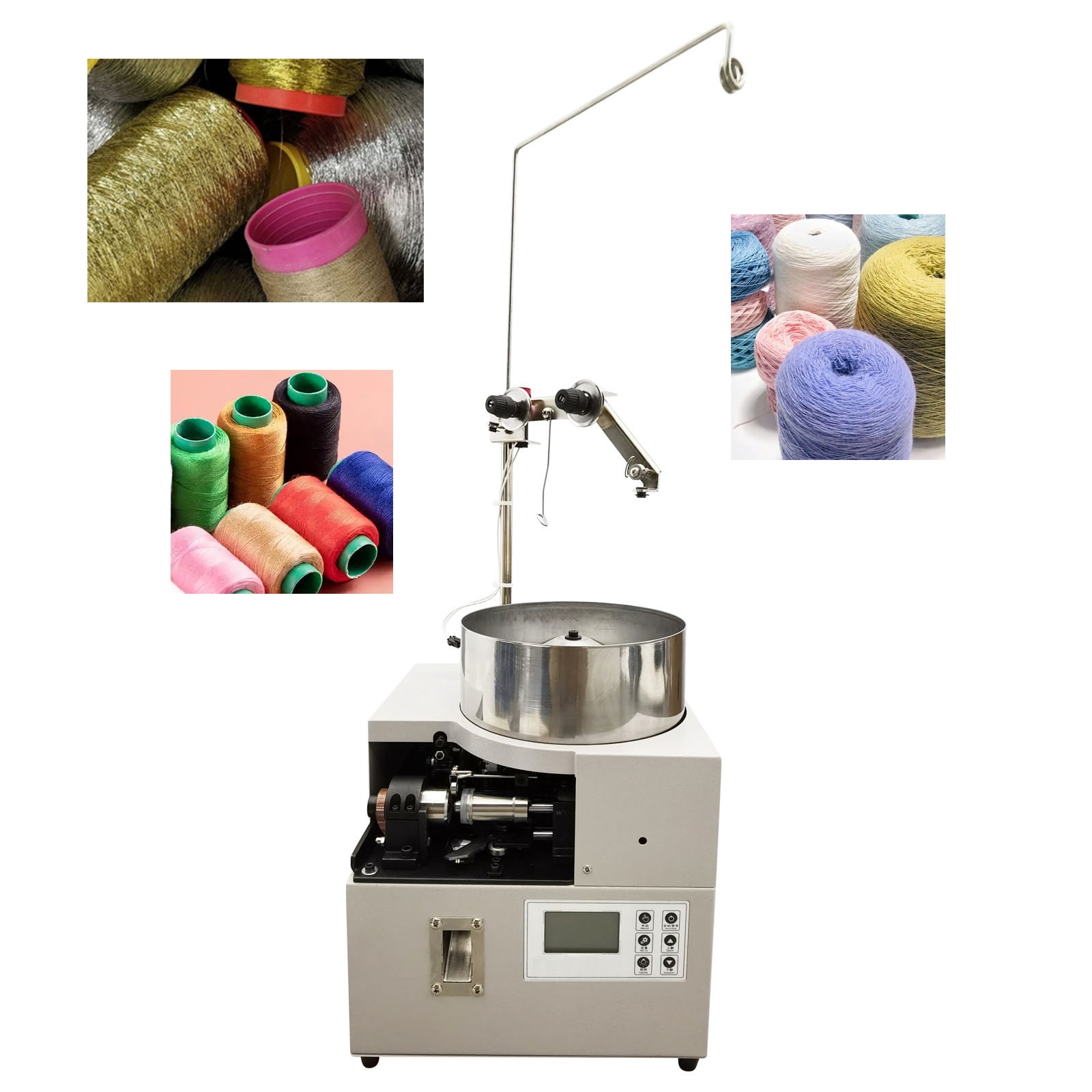 Bobbin Winding Machine Full Automatic High-Speed 110V - Walmart.com