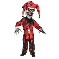 Bobble Head Evil Jester Child Costume