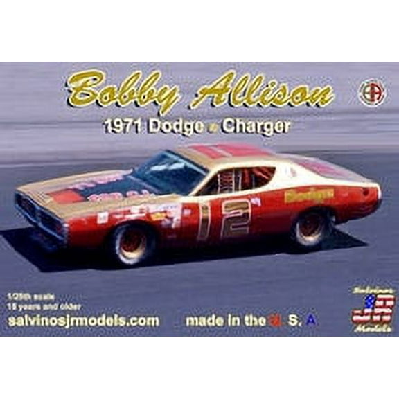 Bobby Allison 1971 Dodge Charger Flathood