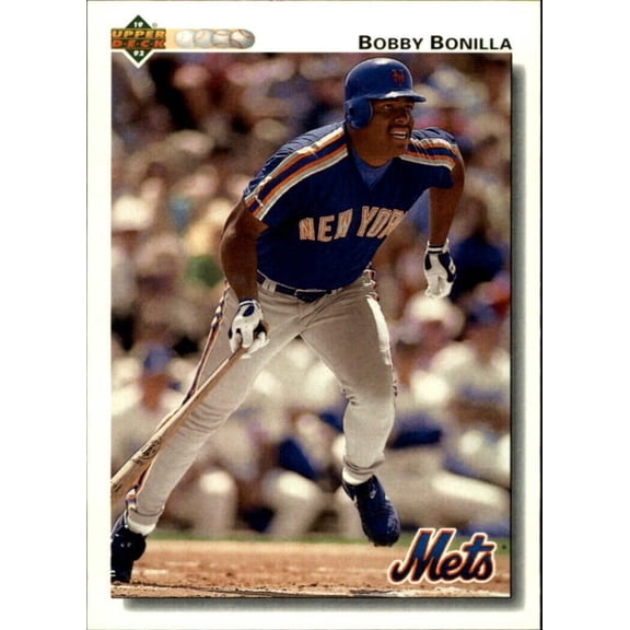 Bobby Bonilla 1992 Upper Deck MLB #755 Baseball Card New York Mets