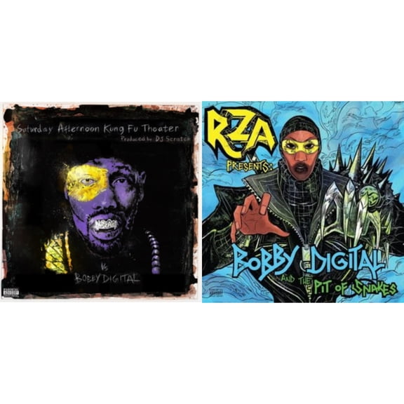 Bobby Digital & The Pit Of Snakes & Bobby Digitalvs Rza [LP Vinyl Bundle]