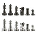 thumbnail image 1 of Bobby Fischer Metal Ultimate Chess Pieces 3.75 in. King over 9.5 LBS, 1 of 8