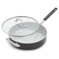 thumbnail image 1 of Bobby Flay by GreenPan Professional Ceramic Nonstick 4.5-Quart Sauté Pan with Lid, Graphite, 1 of 8