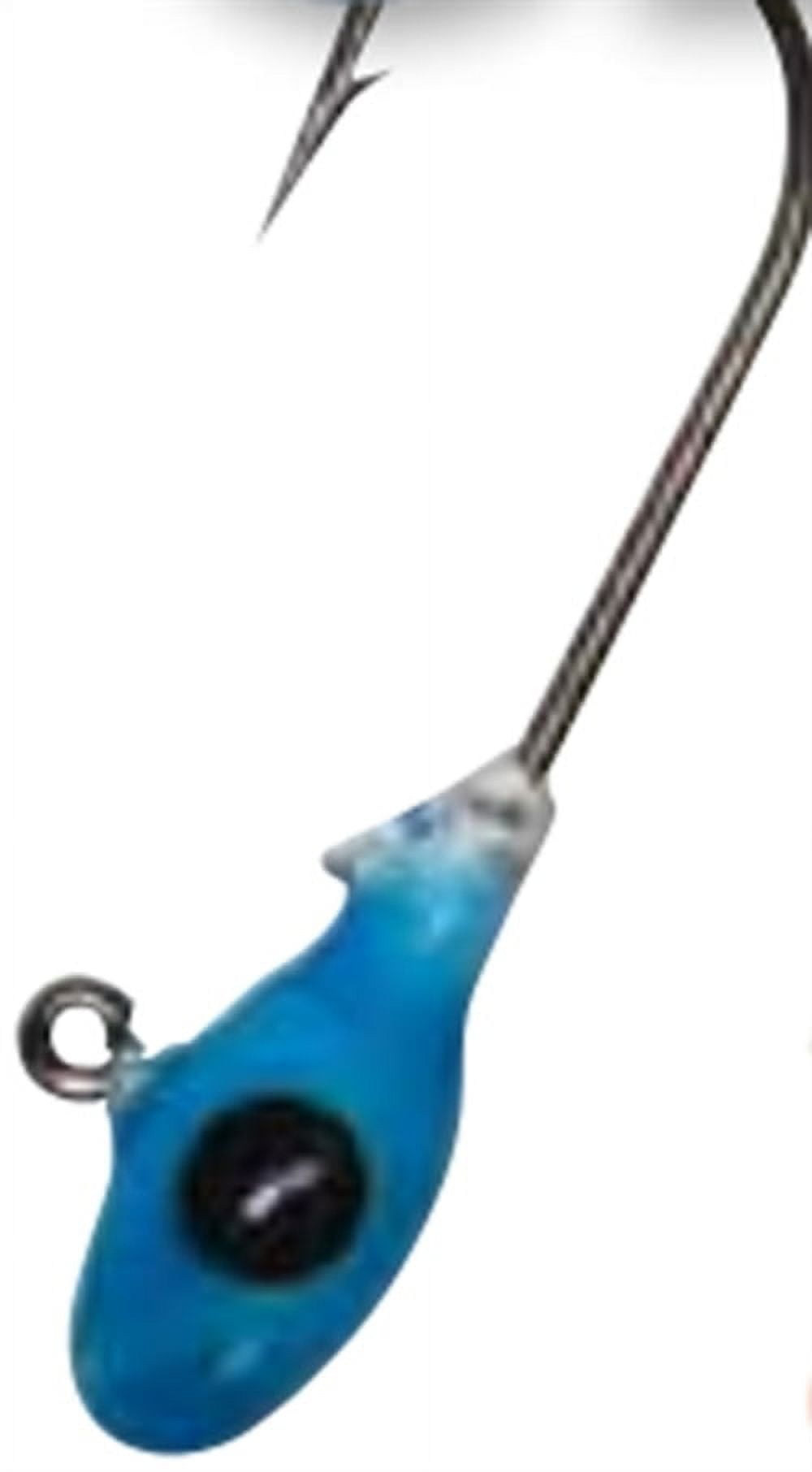 Bobby Garland Mo Glo Jig - 1/8 OZ - 10 Pack - Blue Glo